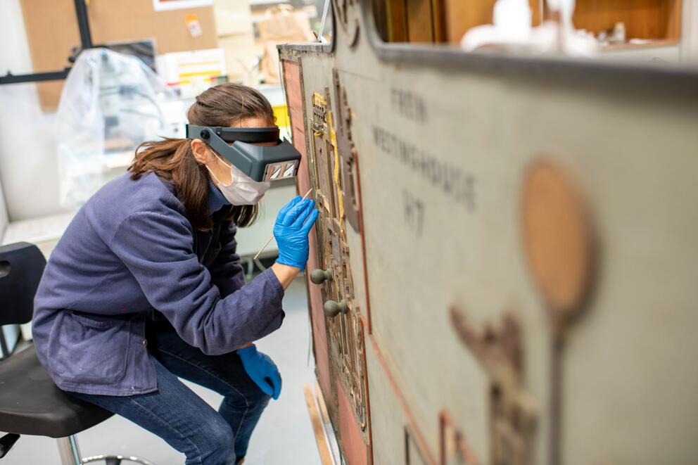 Elève au travail - Photo : Chloé Bernard / INP